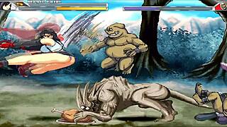 tifa from final fantasy gets roughly fucked by orcs in parody hentai