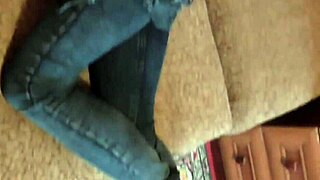 Boyfriend and sexy girl enjoy sensual moment after walk