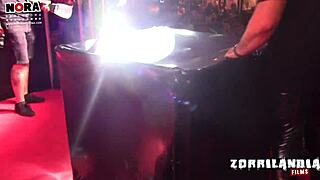 incubus bound in cute bondage scene