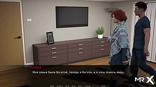 Does redhead pussy get fucked in Dusklightmanor e1 3?