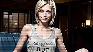 Cybil bennett sucks a big cock