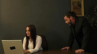 I worship Gabriella's ass and feet as her boss