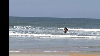 Naughty boy gropes me on beach 😏