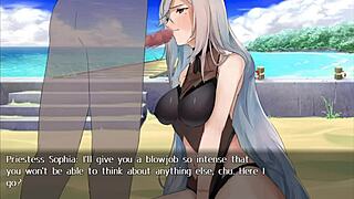 dragon slayer part 2 with blowjob and fingering