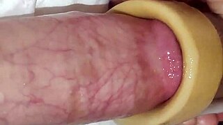 Venus suck machine intensely sucks twink's big ass and cock