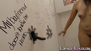 Cocksucking Ho Gets Cum