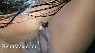 nyna stax & harmonie marquise get freaky in parking garage