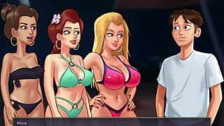 Summertime saga 243 features intense fucking with monster cocks and small 18+ tits on display