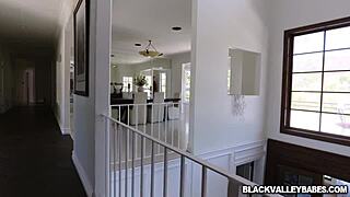 How Does a Preppy Black Teen 18+ Handle Doggystyle Romping?