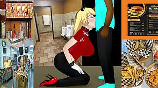 Jonnystone visits gf on lunch break deepthroat
