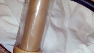 Venus suck machine intensely sucks twink's big ass and cock