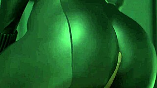 In this SFM compilation, the girlfriend bends over for her friend.