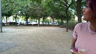 Valeria Fucks Old Man After Seeing Bulge