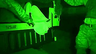 petite teen sneaking into army base for first time?