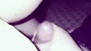 a bbw latina deepthroats cock in panties and ass play