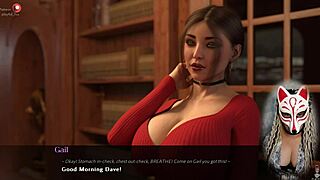 Sexy Secretary Flashes Huge Boobs In The Office!