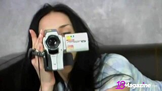 Beautiful Busty Brunette Katie Fey Has Awesome Natural Tits