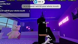 Roblox master trains new slave! 😈