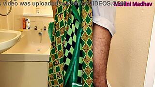 teacher banged her in bathroom and oops came inside!