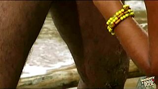 Latina with small tits enjoys a session with a Brazilian guy