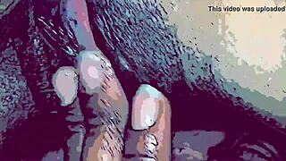 ebony babe craves anal sex in pov