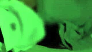 Is this career woman a sex beast at night in real amateur voyeur footage?