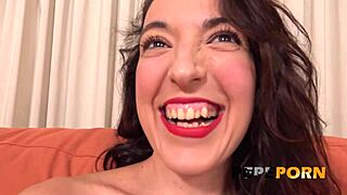 two cocks thrill hot babe sara villanueva this christmas