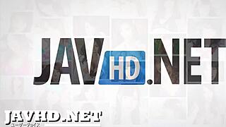 I can't believe these striking Japanese babes in high-definition porn video, their tits are amazing.