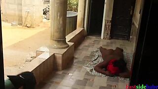 She demands fucking from behind after hand massage! Creampie her pussy!