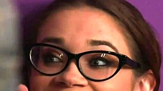 Girls help guy operate the machine