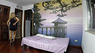 Blondeliberal Behind the Scenes at Ted's Mansion with Raw Action