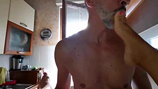 wife welcomes me home with legs open!