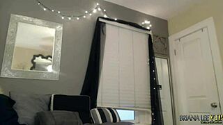 Briana lee performs a solo webcam show on october 29th 2014.