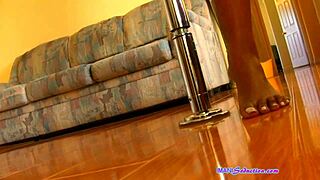 Watch my beautiful feet twirl