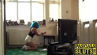 Pascal Plays With Petite Chick