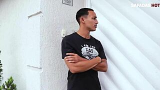 The gamer experiences intense anal with a big black cock