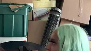 Neighbor helped me move, so I paid with head 😜