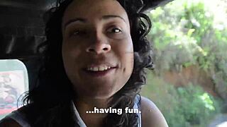 Latina guerrillas have their way with captured male