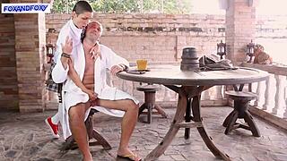 outdoor activities compilation: splashing in pool, catching cum, creampie moment