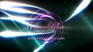 Cfnm blowjob feels absolutely magical with this stunning milf!