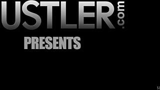 i watch ebony beauty in stockings give blowjob and get cum in mouth from hung employee at work.