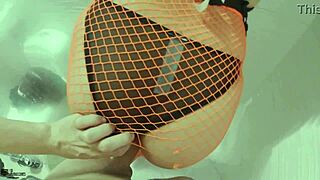 Horny stepbrother fucks his beautiful stepsister doggystyle on vacation part 8