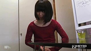 Mayoi Sakuya in instant AV interview shooting