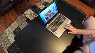 Danni's big tits save a sexy stranger!