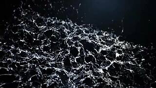 Chap is pissing on her after sex blowjob sloppy oral cock sucking hardcore.