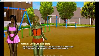 Naked In 3d Game With Monster Breeding Island Part 22