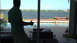 Hot Teen 18+ Amateur In Bikini Sucking Dick And Fucking!