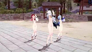mmd medley of hentai 3d cartoon animations