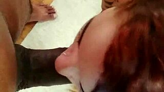 Amateur Chokes On Big Black Cock Deepthroat