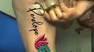 PLAY TIME WITH PENELOPESQUIRTS IN EBONY SOLO MASTURBATION